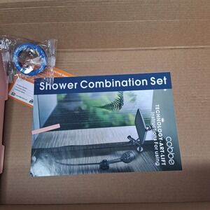Cobbe 12 Inch High Pressure Shower Head Combo Chrome CF KFS CB12K1101 New